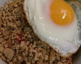 鶏ひきと新生姜のそぼろ丼作り方4写真