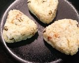 塩昆布とごま油の味噌焼きおにぎり作り方3写真