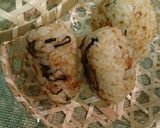 塩昆布とごま油の味噌焼きおにぎり作り方5写真