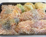 サーモンフライと皮の唐揚げタルタル添え作り方5写真