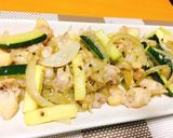 鳥ひざ軟骨とズッキーニの塩麹炒め作り方6写真