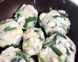 鶏ひき肉とレンコンのはんぺんお焼き★作り方3写真