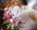 なすと豚肉の味噌バーグ作り方3写真