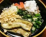 栄養満点！のっけ盛りそば作り方4写真