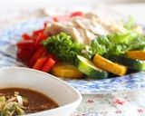 鶏むね肉ごまだれソース作り方5写真