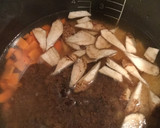 超簡単！ごぼうと牛そぼろの炊き込みご飯作り方3写真
