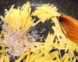 じゃこじゃが炒め明太子サラダ作り方4写真