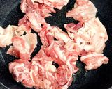 豚こま切れ肉とキャベツのオイスター炒め♪作り方2写真