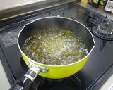 ずぼら緑豆ぜんざい作り方2写真