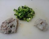 エビとゴーヤの揚げワンタン作り方2写真