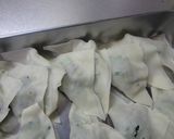 エビとゴーヤの揚げワンタン作り方4写真