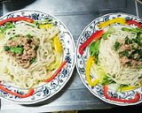 ツナと梅オクラのサラダうどん❁作り方9写真
