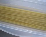 緑茶でジェノバ風クリームパスタ作り方1写真