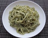 緑茶でジェノバ風クリームパスタ作り方4写真