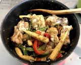 簡単本格！手羽元でお手軽グリーンカレー作り方7写真