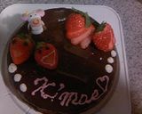 チョコ好きのクリスマスチョコレートケーキ作り方6写真