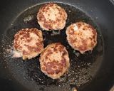 牛乳無しでも美味しいハンバーグ♪作り方6写真