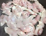鶏肉とチンゲンサイの炒め物作り方2写真