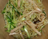 安くて簡単で美味しい。もやしの冷し中華作り方1写真