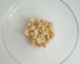 マカデミアナッツアイスクリーム作り方1写真