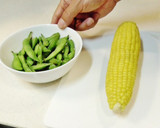 旬の枝豆とトウモロコシの簡単レンジ調理作り方6写真