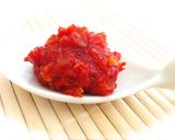簡単いんげん豆と茄子の赤パプリカ味噌炒め作り方4写真