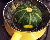 ミニカボチャで丸ごと♪あっさりグラタン作り方3写真