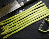 簡単ヘルシー！たっぷり生アスパラ作り方1写真