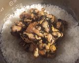 ホンビノスとひじき、お揚げの混ぜ込ごはん作り方3写真