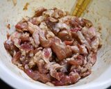 簡単！ニラとハラミの花椒炒め(丼)作り方2写真