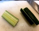 簡単美味キュウリとミニトマトの生ハム巻き作り方1写真