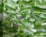 ピーマンの肉詰め　余り物野菜で作り方3写真
