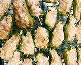 ピーマンの肉詰め　余り物野菜で作り方5写真