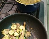 ズッキーニとツナの和マヨパスタ作り方5写真