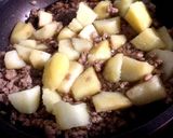 ♡揚げじゃがいものそぼろ煮♡作り方4写真