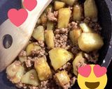 ♡揚げじゃがいものそぼろ煮♡作り方5写真