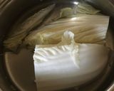 白菜と豚挽肉の重ね煮作り方1写真