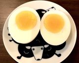断面キレイなゆで卵✨作り方5写真