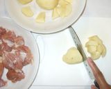 鶏もも肉とじゃが芋のスパイス炒め♪簡単作り方4写真