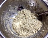 簡単☆全粒粉&豆腐の黒ごまホットケーキ作り方2写真