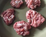 カレー風味の照り焼き豚こまつくね作り方2写真
