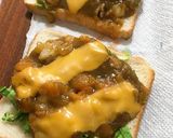朝食に★野菜も取れるカレートースト作り方4写真