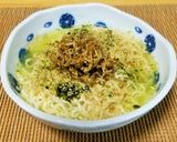 サッポロ一番塩らーめんで　混ぜそば風辛麺作り方8写真
