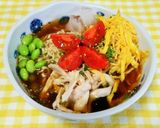サッポロ一番塩らーめんで　混ぜそば風辛麺作り方13写真
