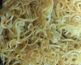 高菜のカリッとねぎ焼きそば。作り方2写真
