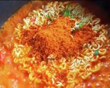 イタリアンな✿トマトチーズ 辛ラーメン作り方5写真