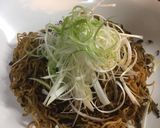 高菜のカリッとねぎ焼きそば。作り方7写真