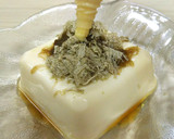 ２０秒おつまみ♪とろろ昆布のつるりん冷奴作り方4写真