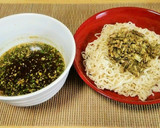 蒸し鶏の冷やし中華風ラーメン作り方10写真