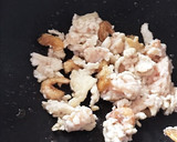 厚揚と挽肉の甘酢炒め作り方1写真